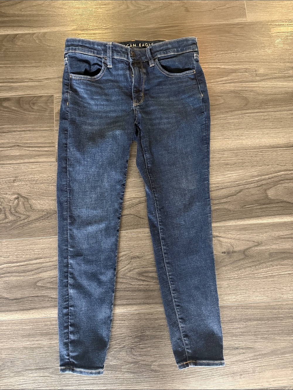 American Eagle Outfitters Women’s Dark Indigo Skinny Jeans